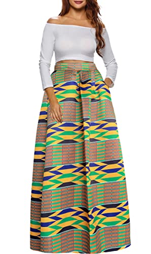 Women African Prints Skirts
