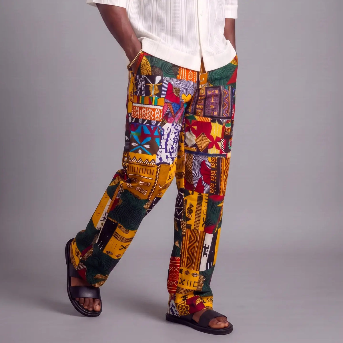 Men African Prints Trousers