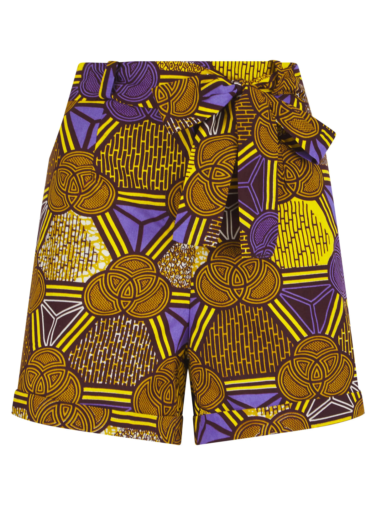 Women African Prints Shorts