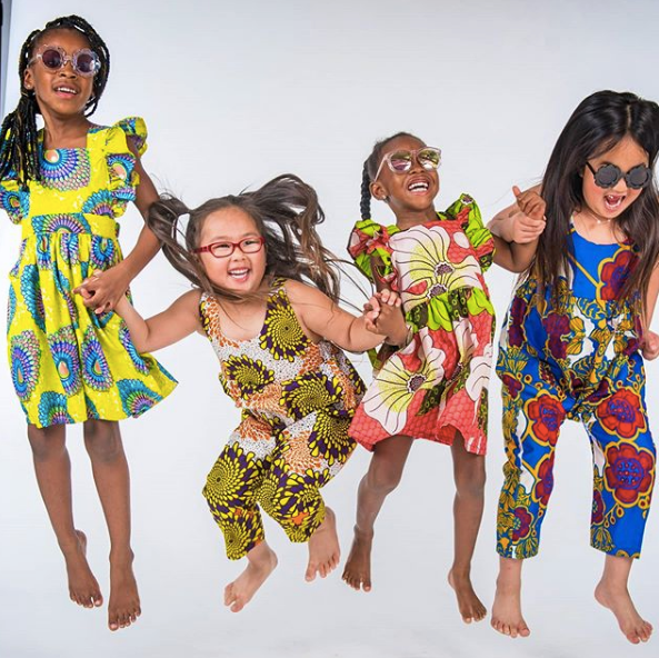 Children African Prints Collections