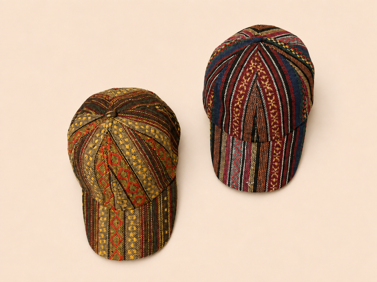Set 2 Multicolour Patterned Baseball Cap – Unisex